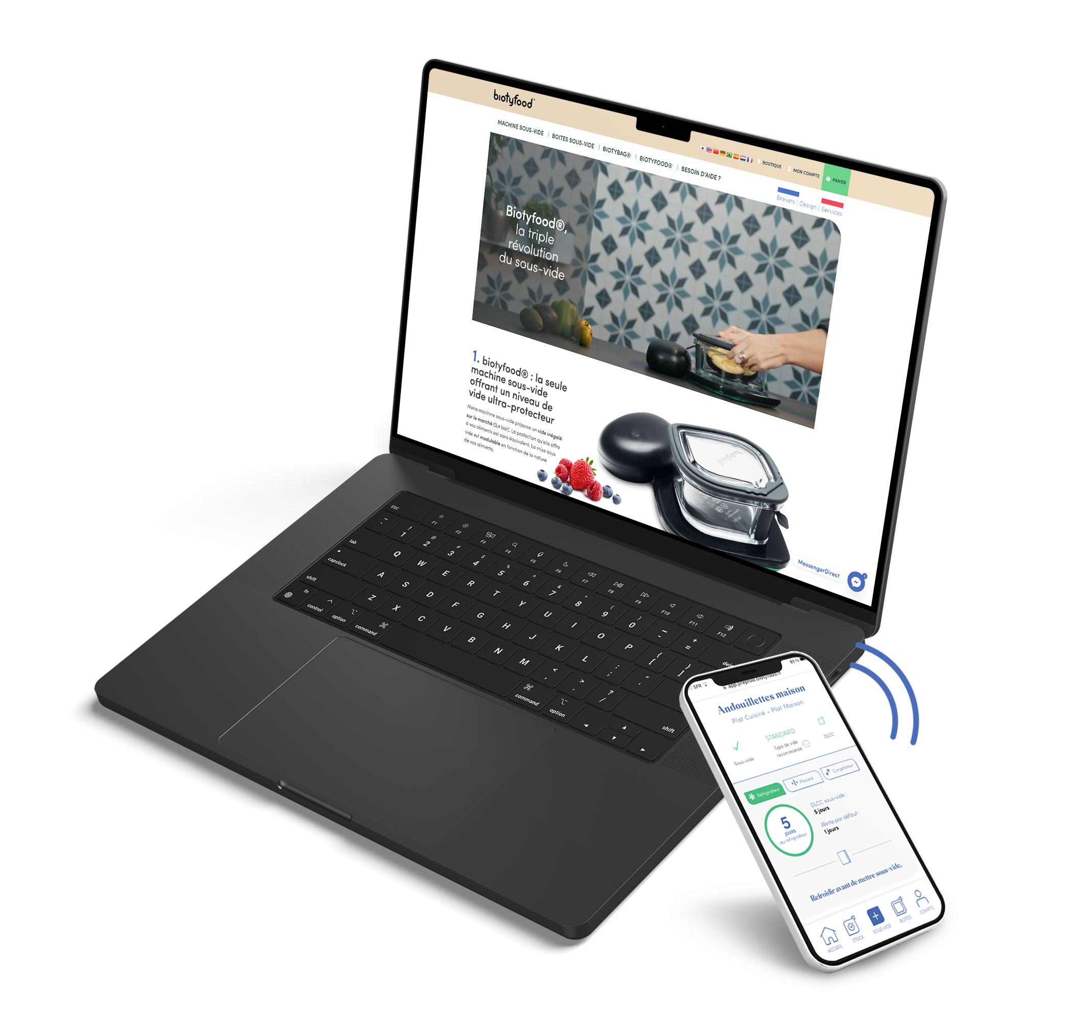 Site Internet BiotyFood