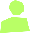 pictogramme vert avatar
